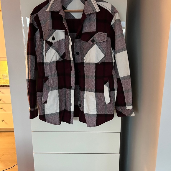 Burgundy New Shacket without tags - Picture 1 of 5